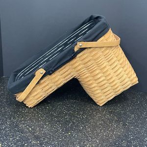 Longaberger Stair Step Basket Set | Classic/Ebony